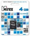 Micro SD 2 GB Mirex Класс 4 + адаптер
